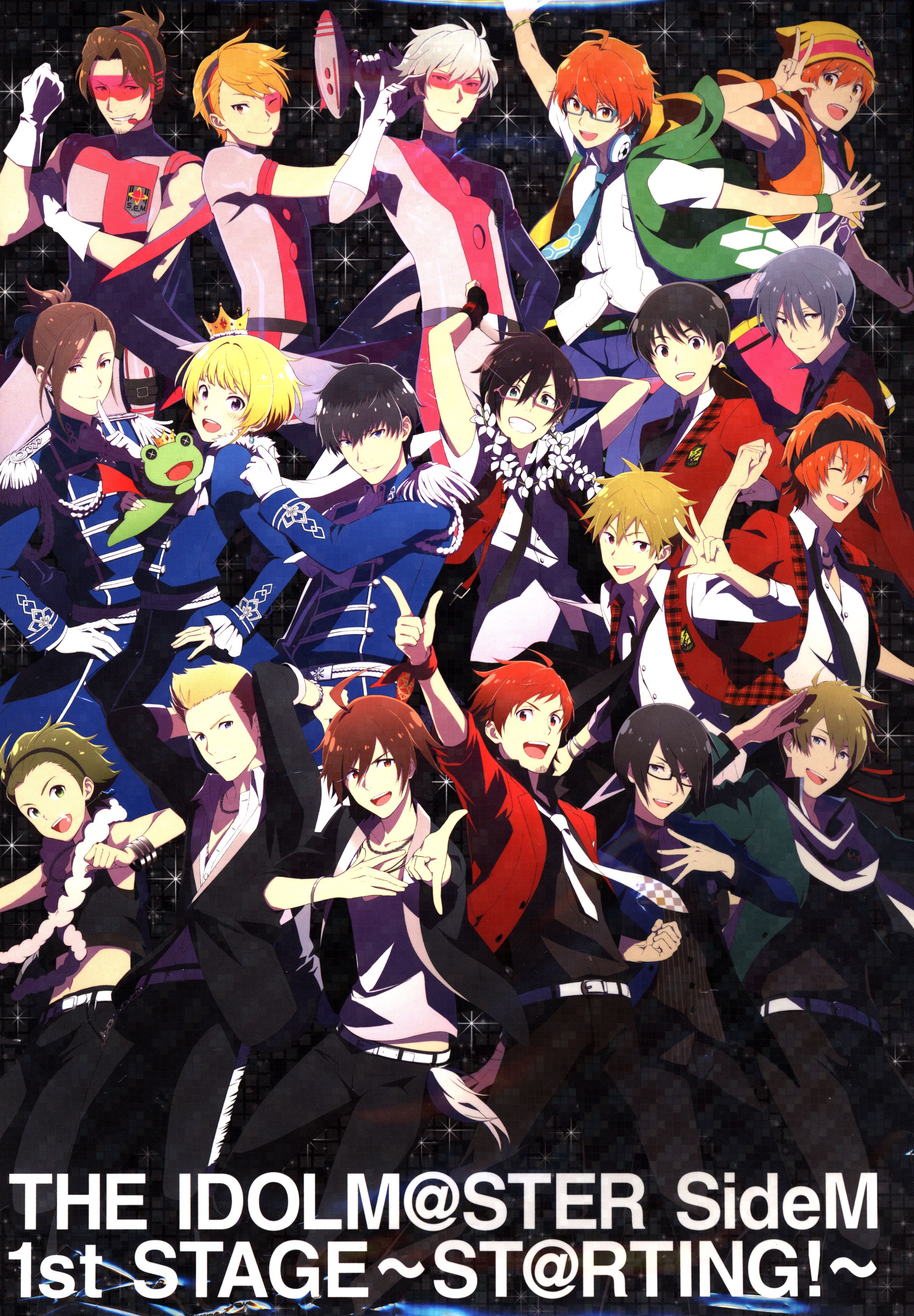 THE IDOLM @ STER SideM 1st STAGE ~ ST @ RTING! ~ Official Pamphlet
