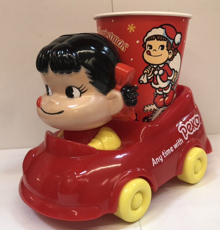 不二家 ペコちゃん ドリンクスタンドカー