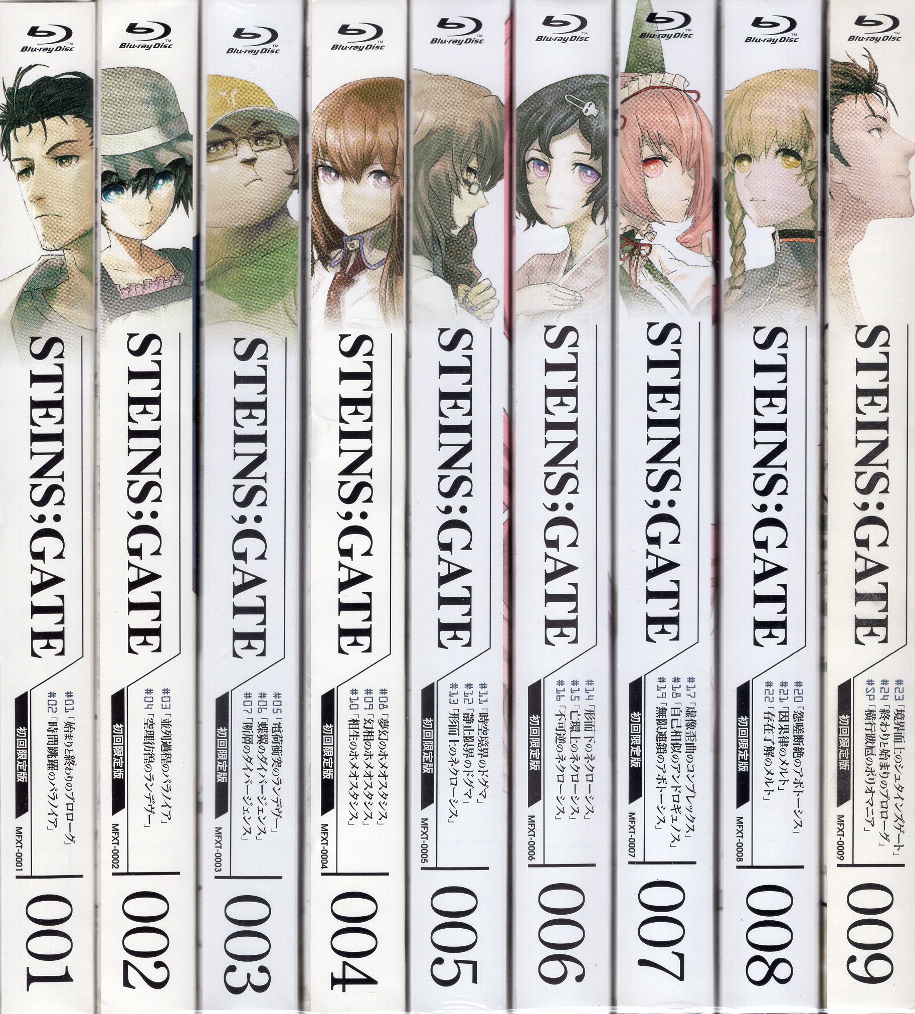 Media Factory Anime Blu-Ray STEINS GATE First Release Limited