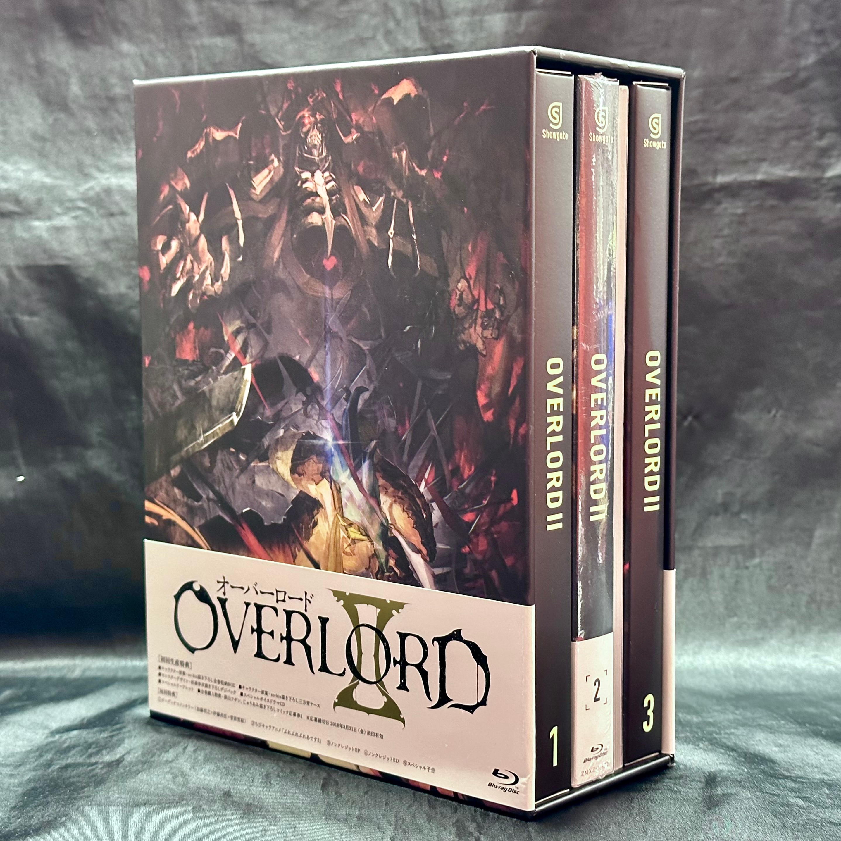 【新品・未開封】  オーバーロードⅡ 全3巻セット  Blu-ray