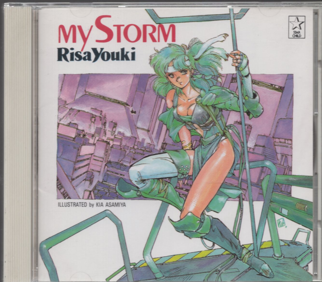 Anime Music Singer CD Risa Yuki MY STORM | Mandarake Online Shop