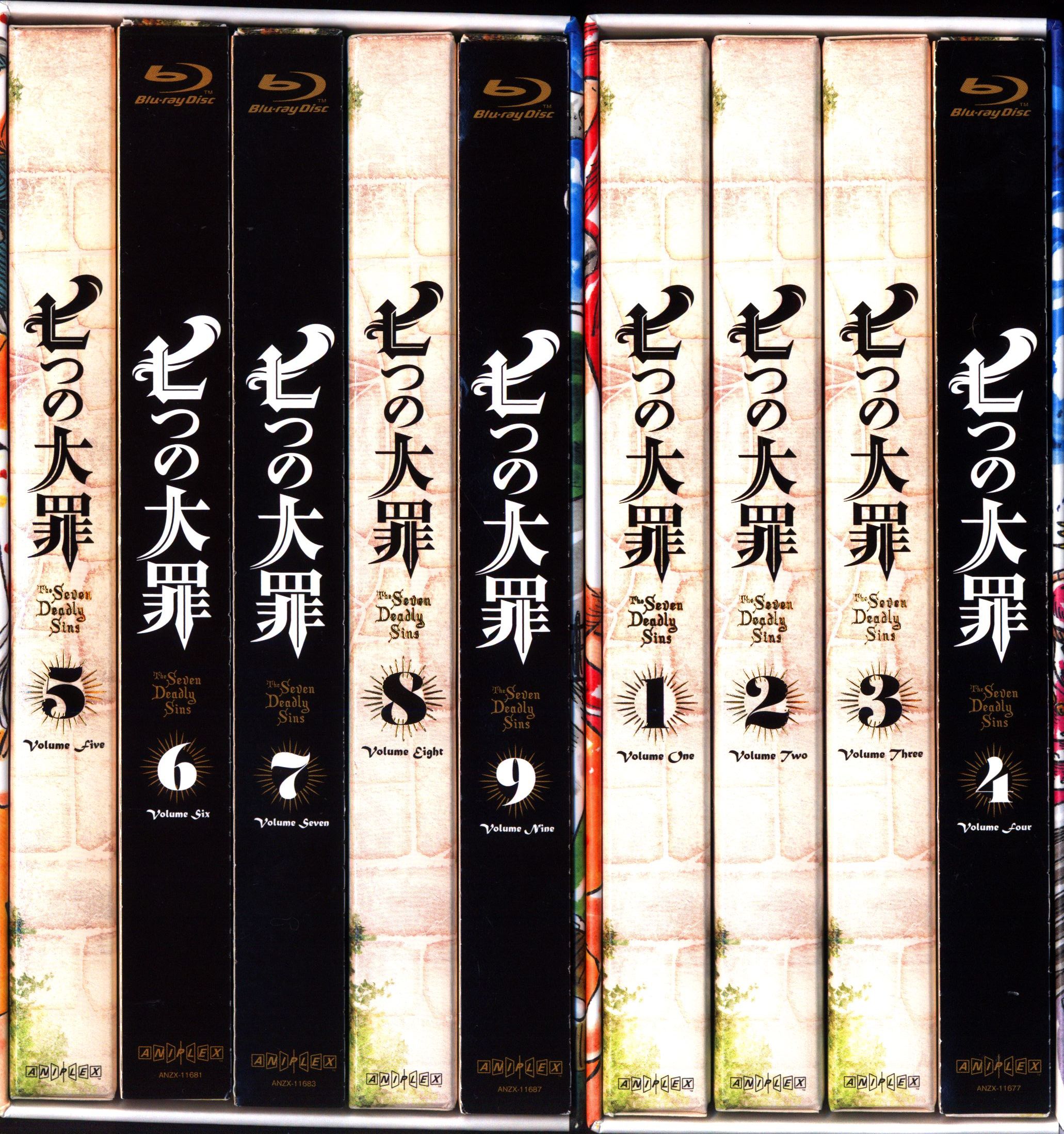 スノーブルー 「七つの大罪」(第1期) Blu-rayセット ANIPLEX