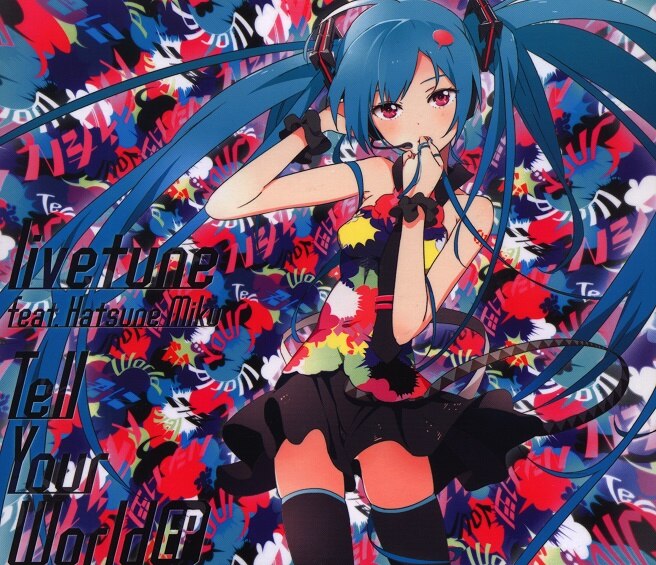 Mandarake Vocaloid Singers Cd Hatsune Miku Tell Your World Ep Livetune Feat Hatsune Miku Normal Edition