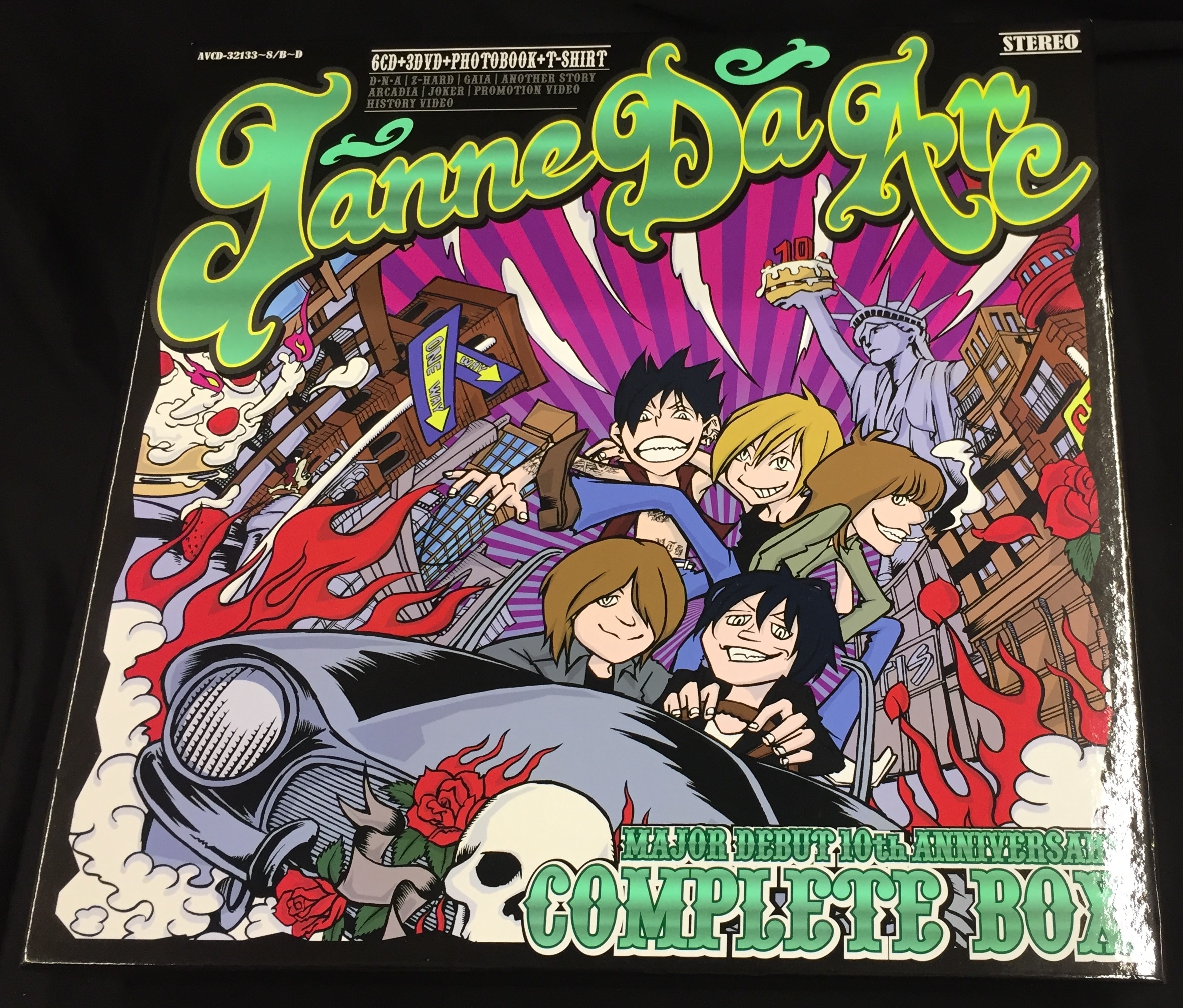 Janne Da Arc 初回受注限定生産BOX Janne Da Arc MAJOR DEBUT 10th