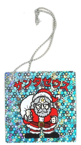 ビックリマン サンタゼウス プレート☆ 美品 希少 レア 完品級+