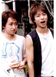 Arashi 2004 Iza, Now Tour!! Satoshi Ohno/Sho Sakurai Official Photograph - Single Photo