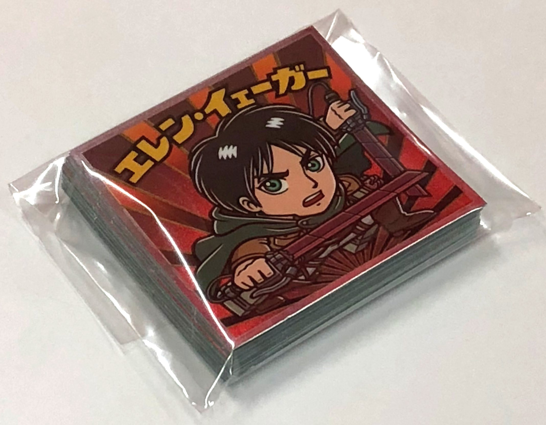 【極美品】進撃の巨人マン　希望の翼編　ロッテオンラインショップ　800セット限定 ビックリマンチョコ 進撃の巨人マン 希望の翼編 No.01〜No.24 全