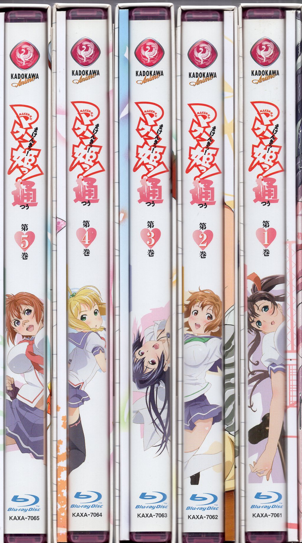 超人気新品 マケン姫っ!通 初回全5巻セットBlu-ray アニメ - federavo.it