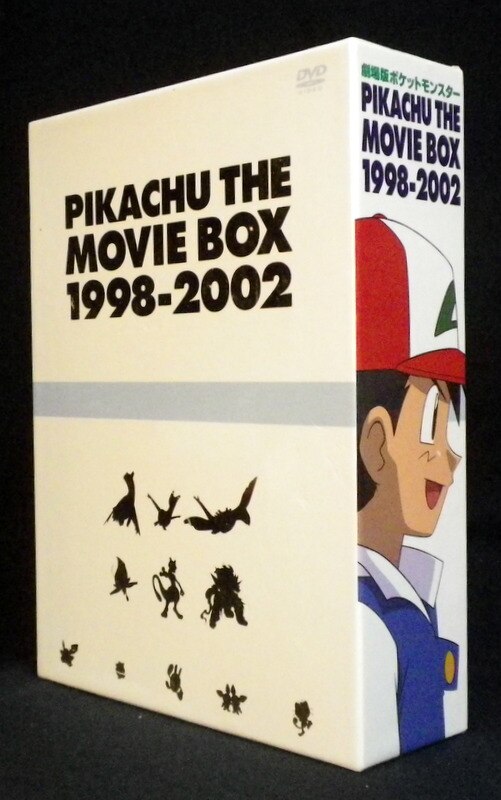 Anime DVD Movie Version Pokemon PIKACHU THE MOVIE BOX 1998-2002 