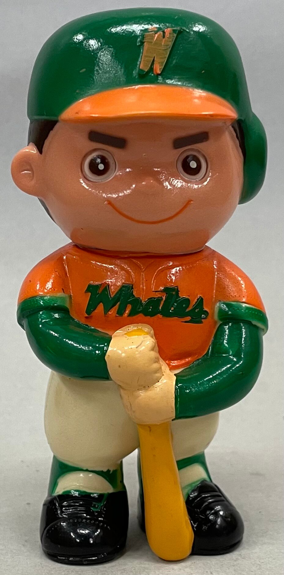 Taiyo Kobe Bank professional Yakyu Shounen / Money Box holding a bat