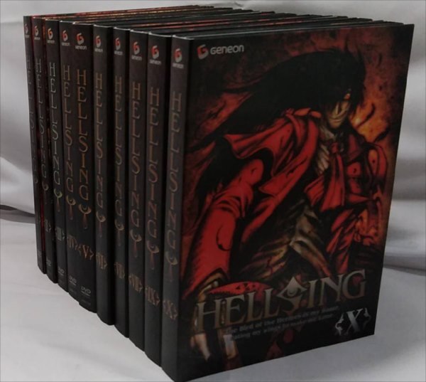 アニメdvd Hellsing Ova 限定全10巻セット まんだらけ Mandarake