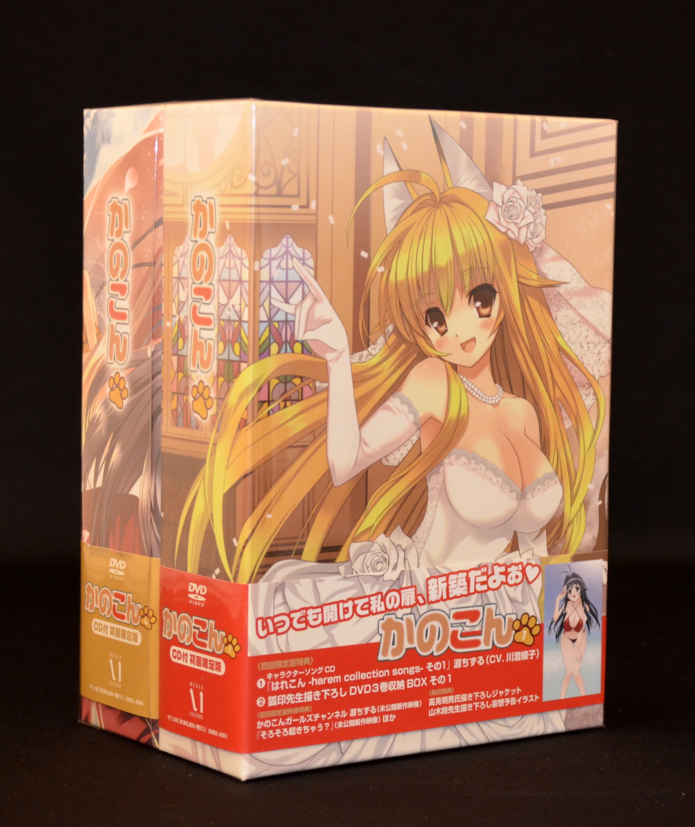 Anime DVD Kanokon Limited Complete 6 Volume Set | Mandarake Online