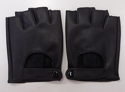 業者小物手袋 レザーグローブ 指なしカットアウト 黒 まんだらけ Mandarake