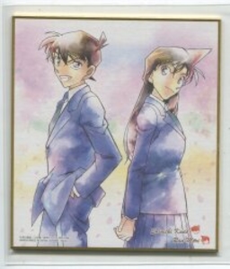 色紙ART 工藤新一&毛利蘭 8