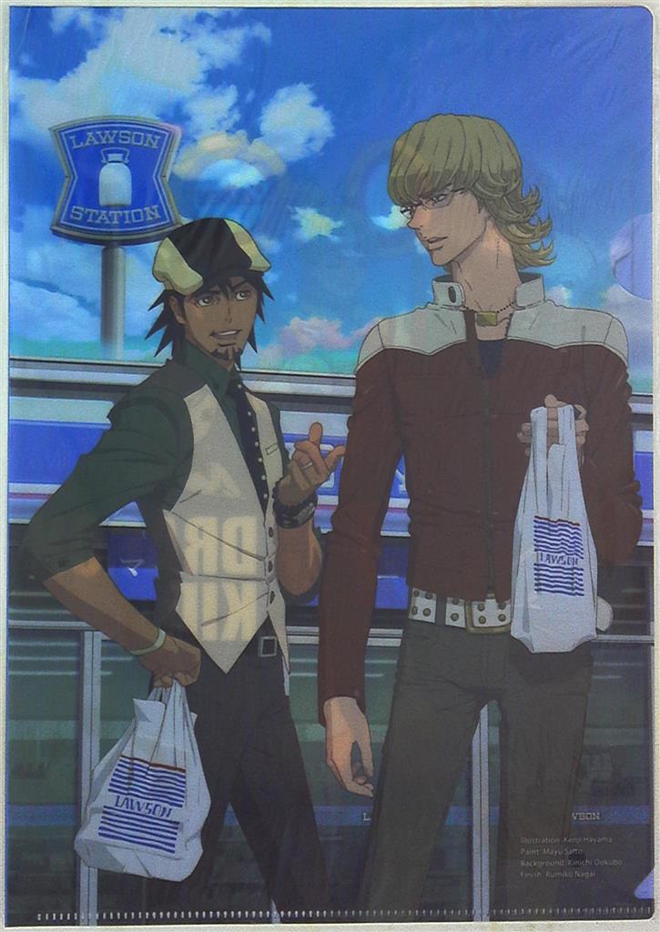 Lawson Kotetsu And Barnaby / Dragon Kid LAWSON Tiger and Bunny Clear