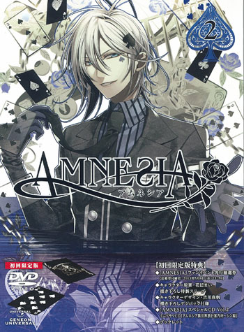 DVD/乙女ゲーム AMNESIA AMNESIA 初回限定版 2