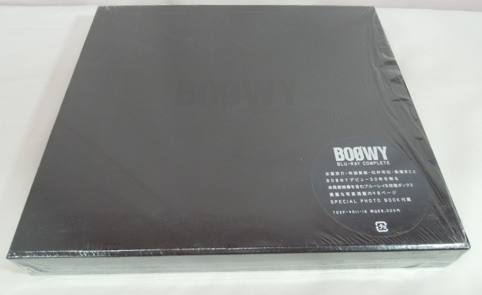 新品未開封】BOOWY Blu-ray COMPLETE 完全限定版 - ミュージック