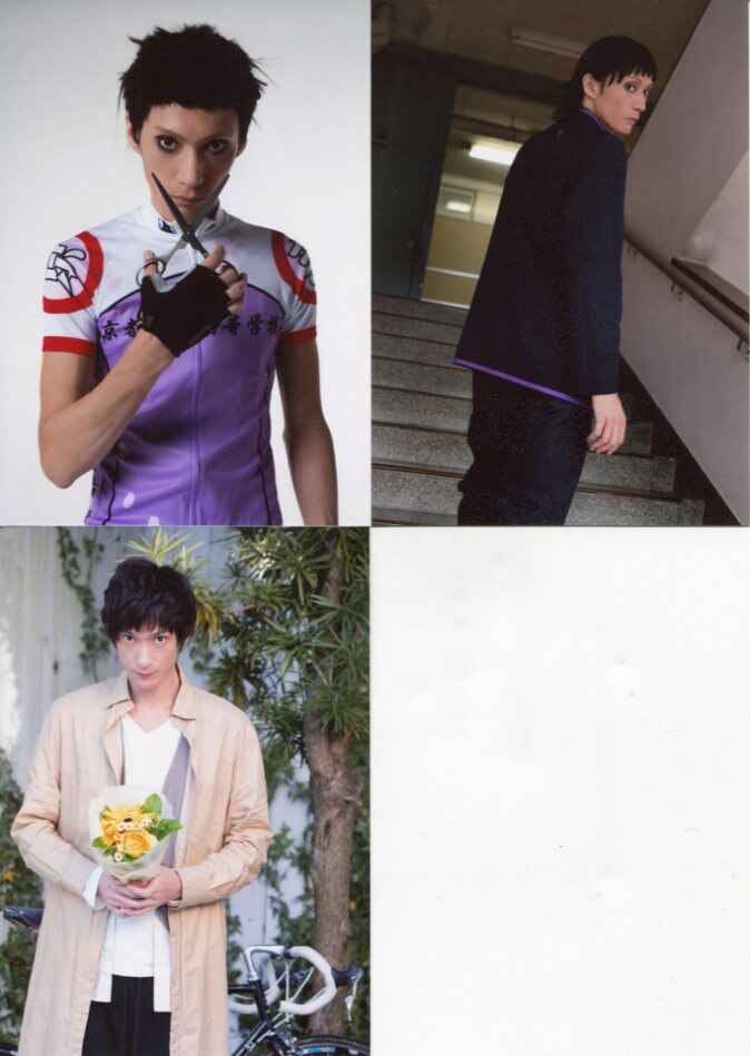 Yowamushi Pedal The Winner Mitsuru Murata Sho Akira Midosuji 3 piece ...