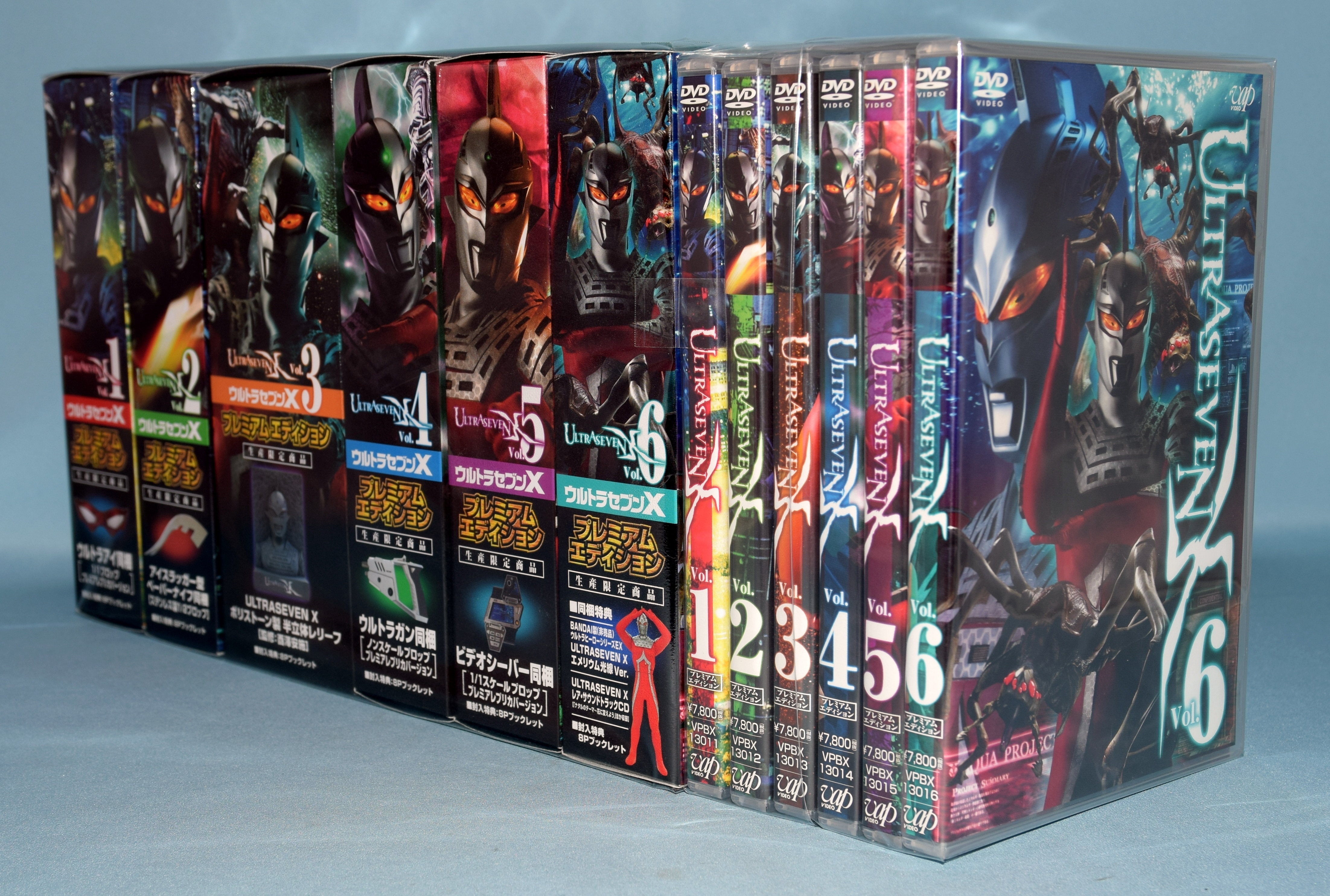 絶レア・ウルトラセブンX DVD全6巻フルコンプ〈未開封〉 - 通販 ...