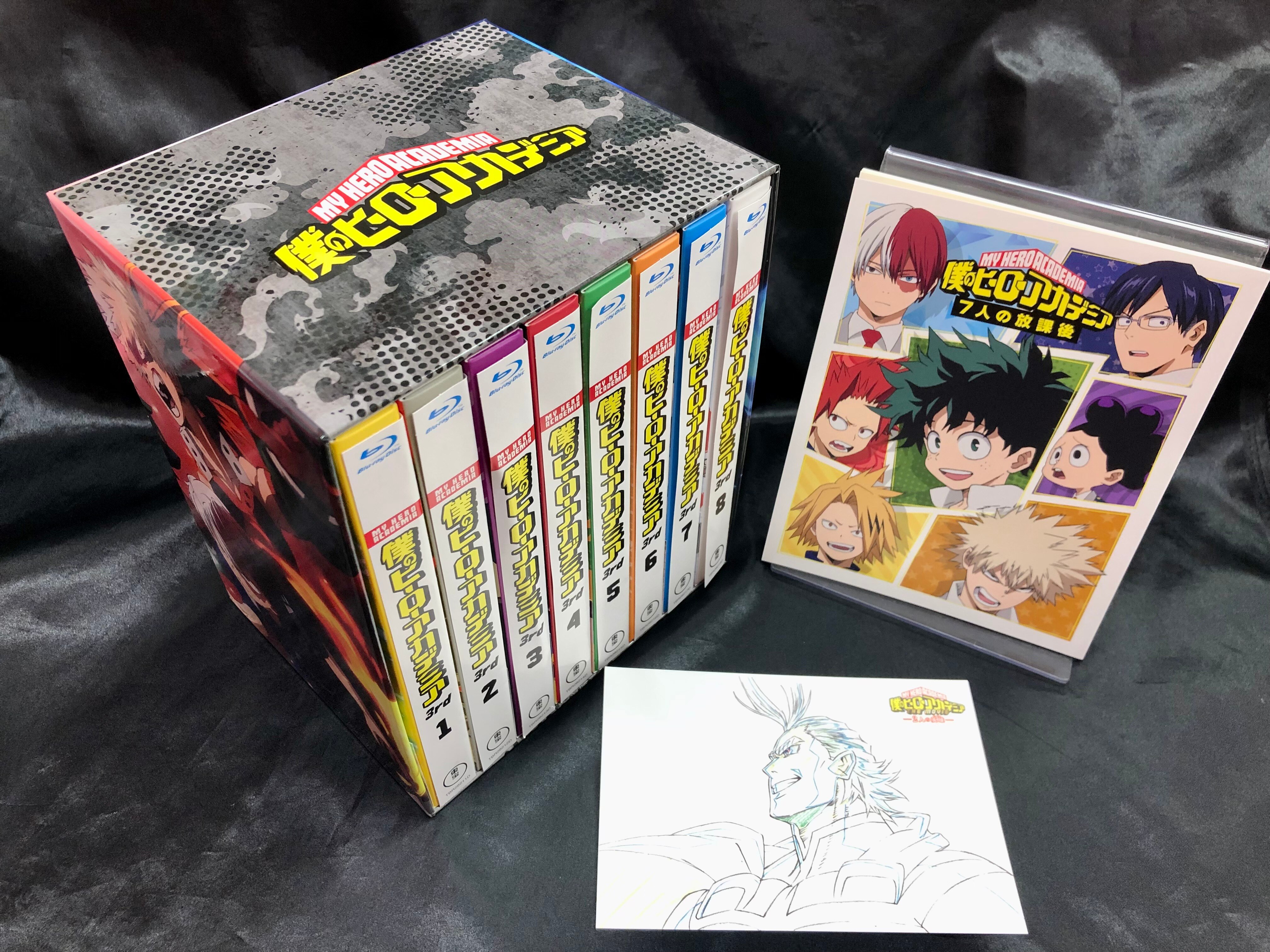 アニメBlu-ray アニメイト)僕のヒーローアカデミア 3rd 初回生産限定版 