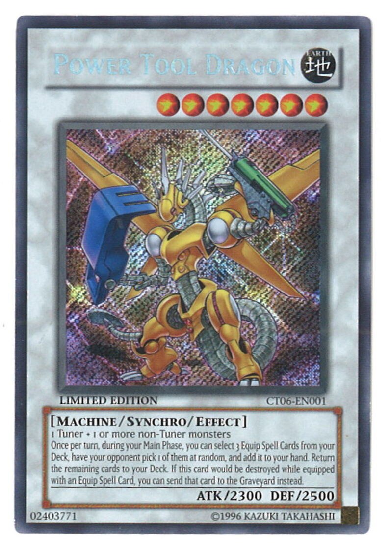 Konami English Version Single CT06EN001 Power Tool Dragon (Secret) Mandarake Online Shop