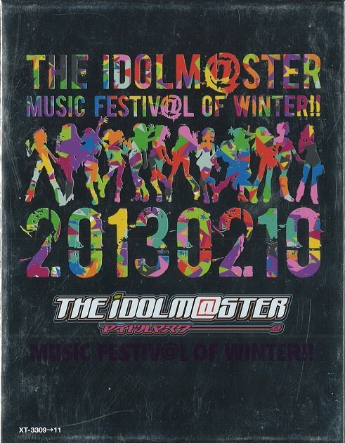 Blu-ray> THE IDOLM@STER MUSIC FESTIV@L OF WINTER!! * A BOX scratch large /  Damaged | MANDARAKE 在线商店