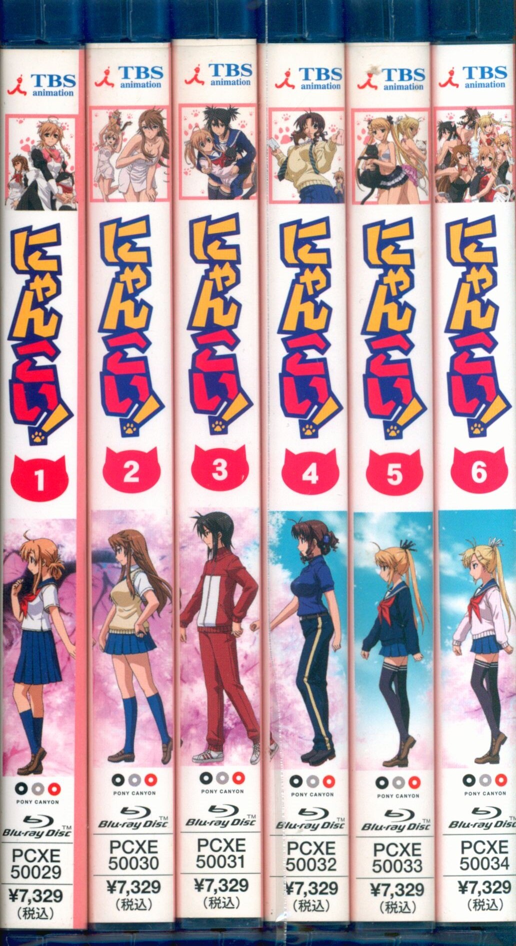 Anime Blu-Ray Nyan Koi! Limited Complete 6 Volume Set | MANDARAKE