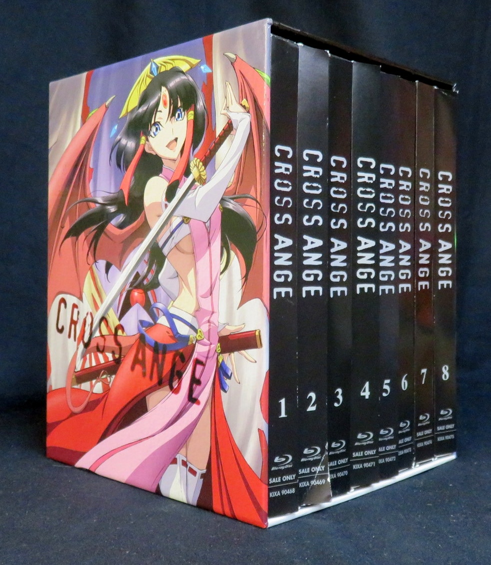 Anime Blu-Ray Limited Edition Animate with BOX) Cross Ange Rondo of Angel  and Dragon Complete 8 Volume Set | Mandarake Online Shop