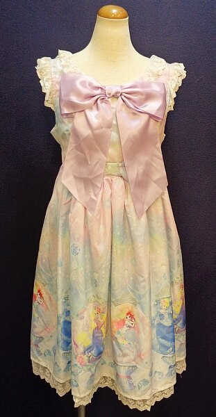 Angelic Pretty×Disney/Fairy Season プリンセスジャンパースカート 