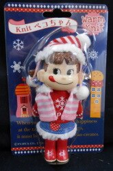 不二家 ペコちゃん 2009年 Winter COLLECTION 【ウィンターニットペコちゃん】
