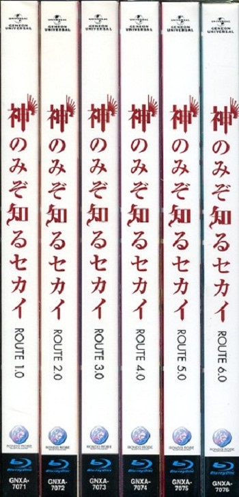 アニメBlu-ray 神のみぞ知るセカイ 限定全6巻セット ※未開封