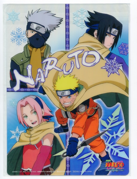 SHOWA NOTE 下敷き 劇場版NARUTO大活劇！雪姫忍法帖だってばよ