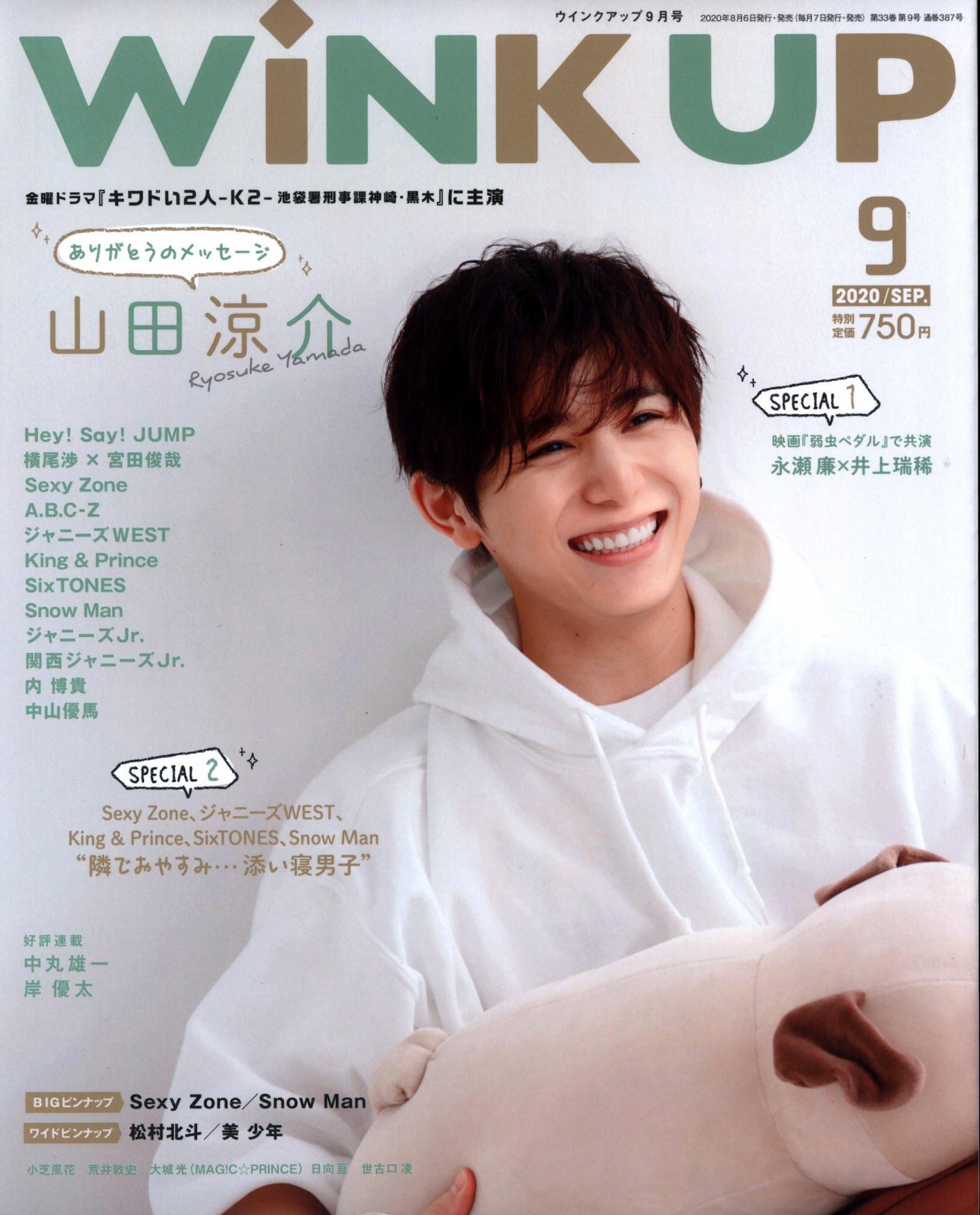 WinkUp】ウインクアップ2009年1月〜9月号 - アート/エンタメ/ホビー