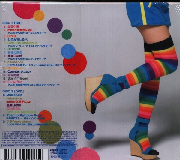 声優cd 戸松遥 Rainbow Road Dvd付限定盤 未開封 まんだらけ Mandarake