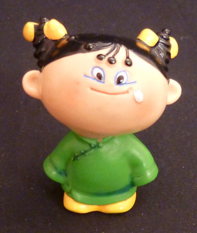 銀座アスター アスターちゃん 黄緑衣装 80mm リボン靴が黄色