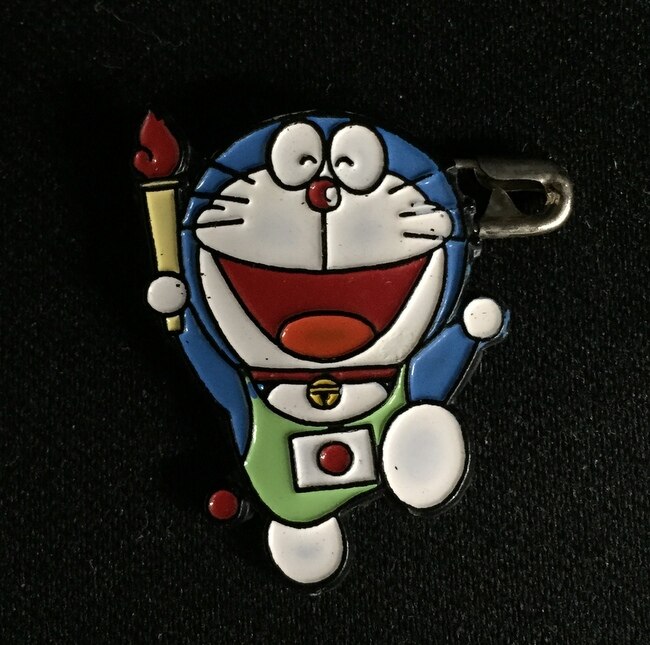 北海道テレビ バッジ ドラえもんバッジ聖火リレー まんだらけ Mandarake