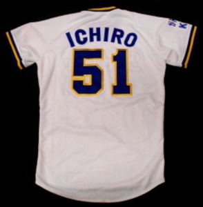 復刻ブルーウエーブグッズ イチローBWレプリカユニフォーム(ホームver.) ニット