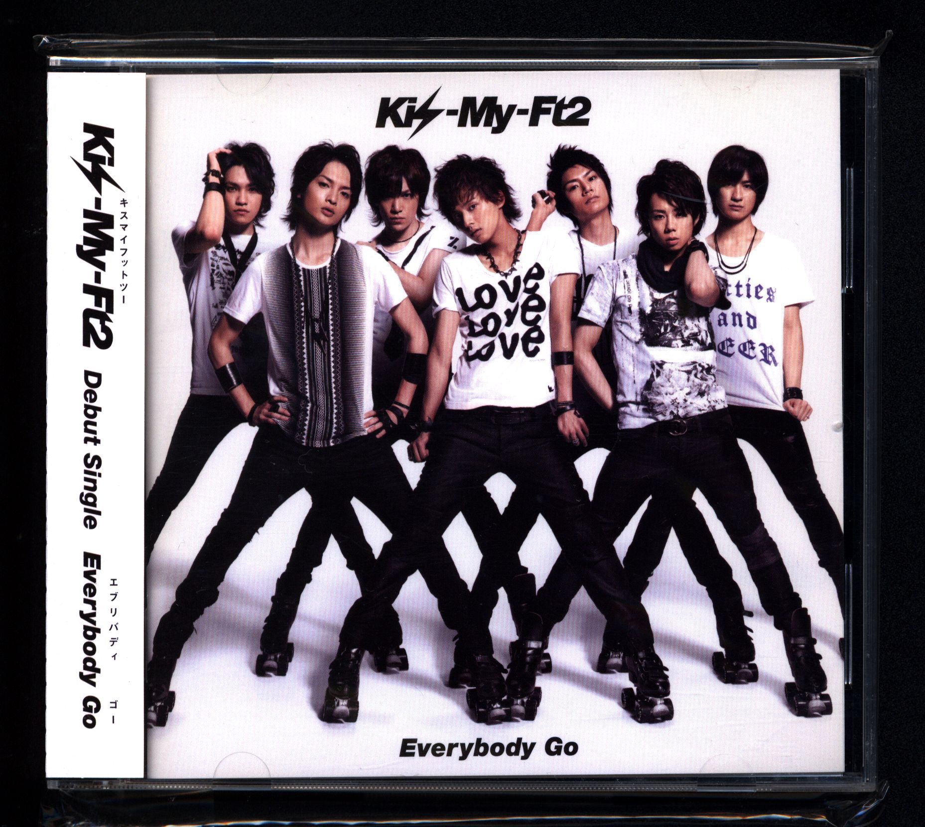 Kis-My-Ft2 Everybody Go Normal record First edition press