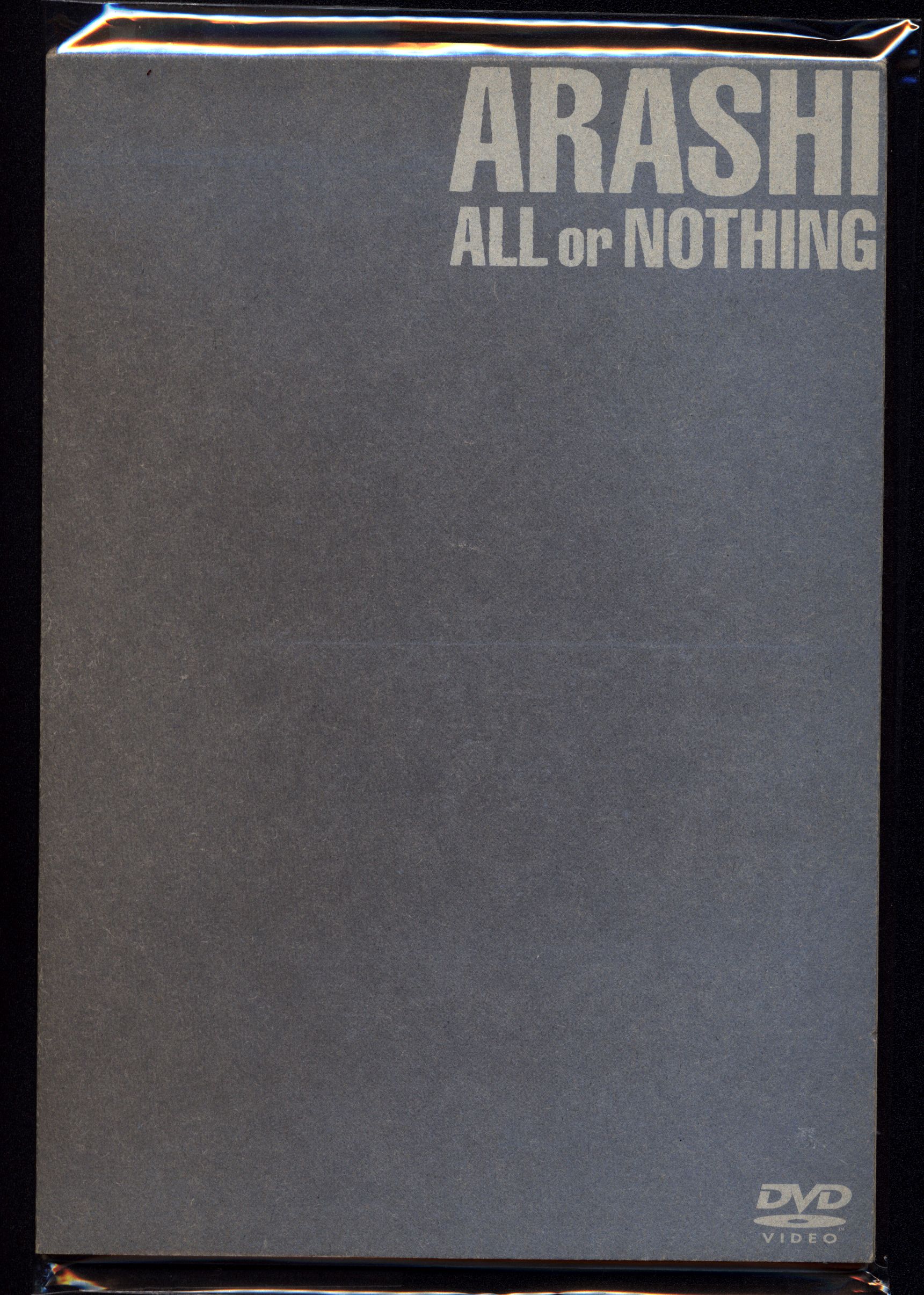 Arashi ALL Or NOTHING * DVD | MANDARAKE 在线商店