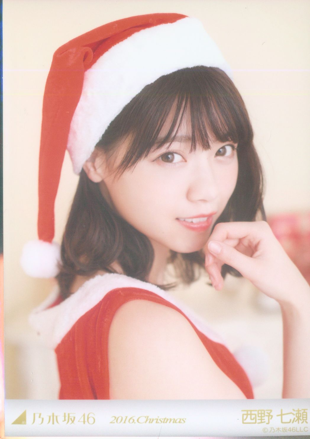 乃木坂46 西野七瀬 2014 Christmas サンタ 箱 2種 生写真生写真