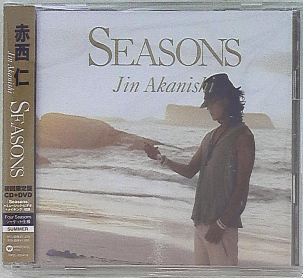 赤西仁 Jin Akanishi SEASONS 初回限定版 DVD CD