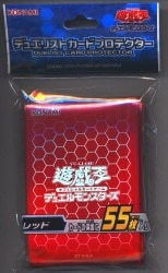 遊戯王 初期 デュエリストカードプロテクター(赤) 未開封 100枚入り コナミ 遊戯王ゼアル OCG デュエリストカードプロテクター 皇の