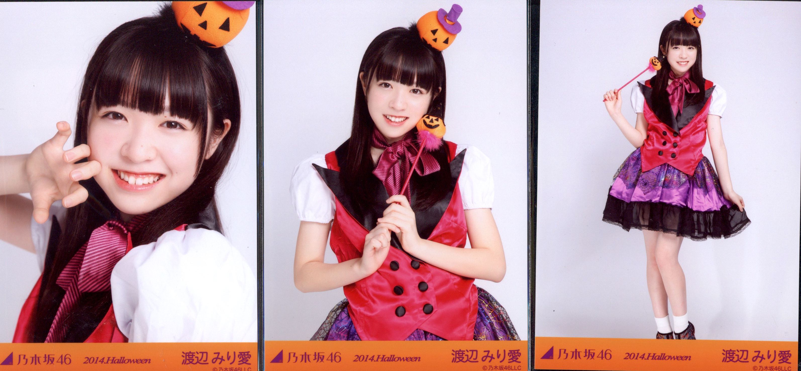 乃木坂46 生写真 渡辺みり愛 2014 Halloween 生写真 2期生