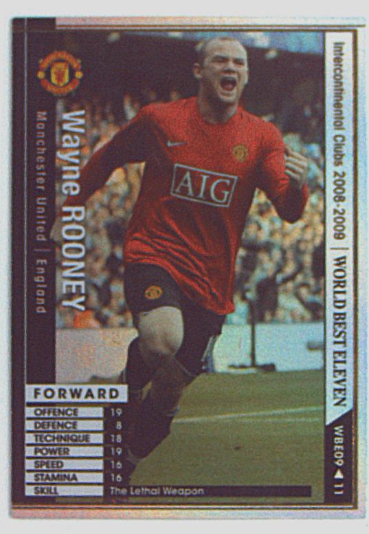 SEGA WCCF WCCF08-09 Wayne Rooney (08-09/WBE) WBE09 | Mandarake 