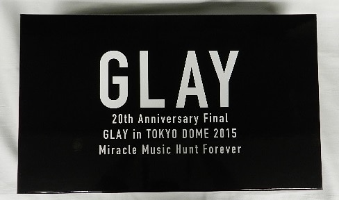 Blu-ray) GLAY 20th Anniversary Final GLAY in TOKYO DOME 2015 Miracle Music  Hunt Forever Blu-ray PREMIUM BOX | MANDARAKE 在线商店