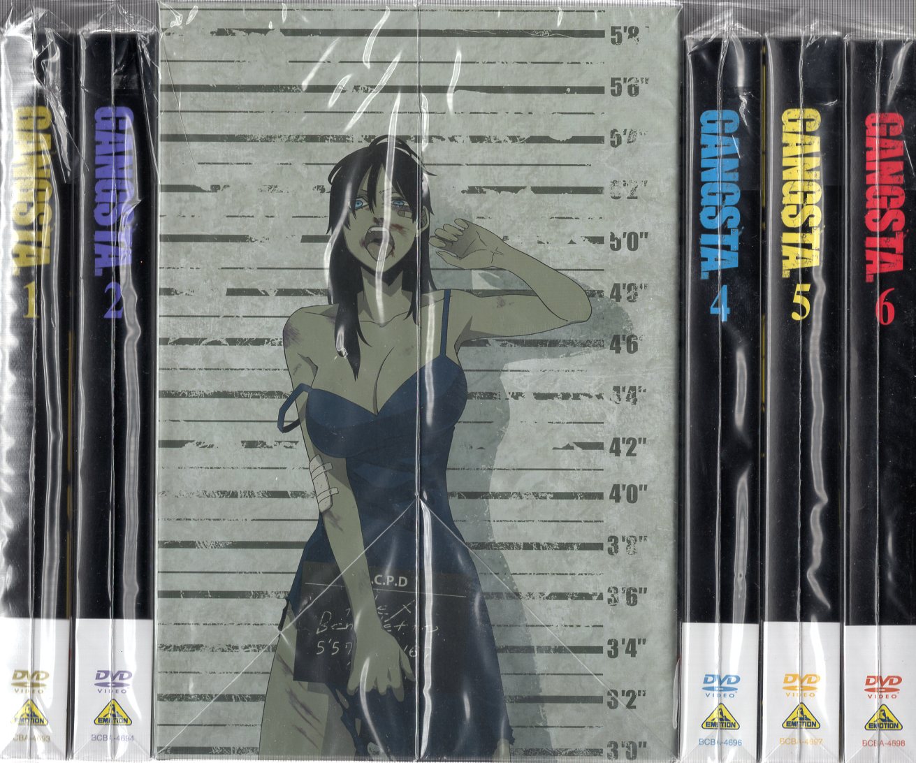 アニメDVD GANGSTA. 特装限定版全6巻セット | まんだらけ Mandarake