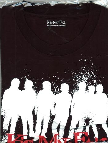 Kis-My-Ft2 09年 Kis-My-Ftに逢える de Show Tシャツ | まんだらけ