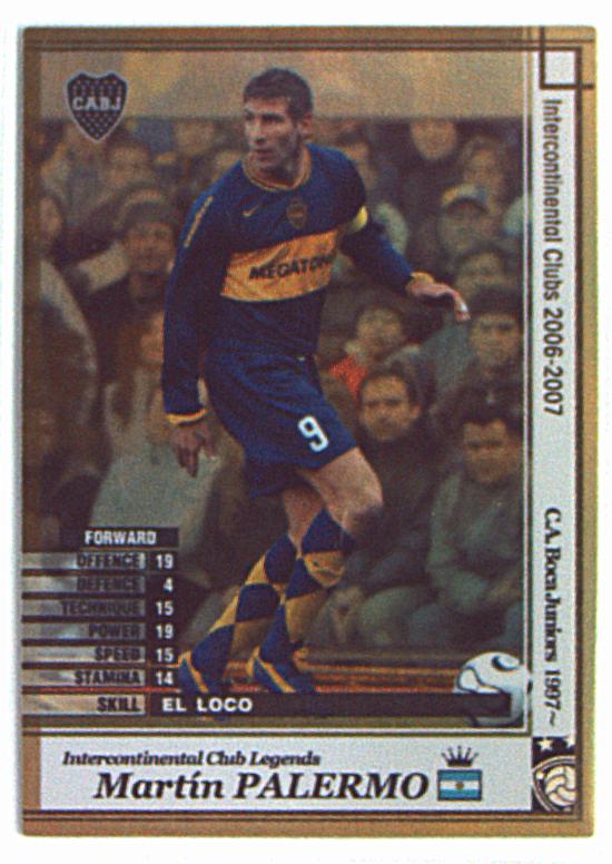 Sega WCCF WCCF06-07 Martin Palermo (06-07 / LE) LE | MANDARAKE