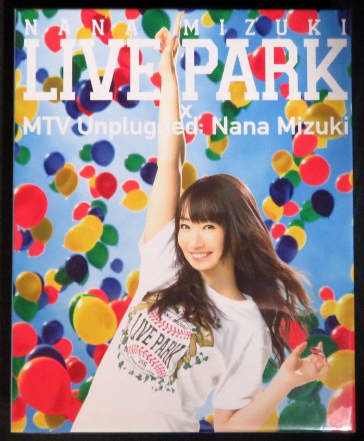 Voice actor Blu-Ray NANA MIZUKI LIVE PARK × MTV Unplugged: Nana Mizuki