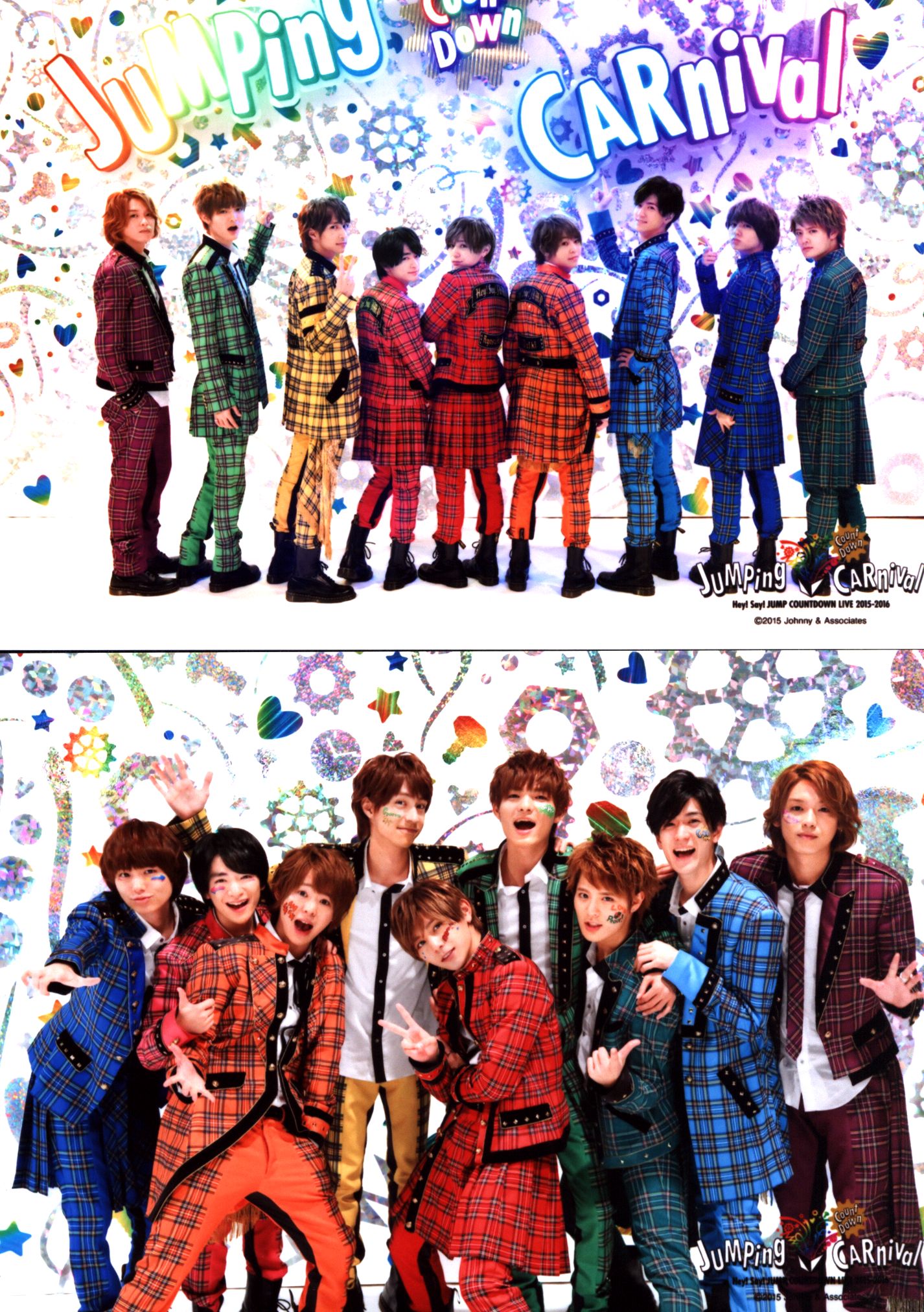Hey!Say!JUMP 15-16年 COUNTDOWN LIVE JUMPing CARnival Count Down